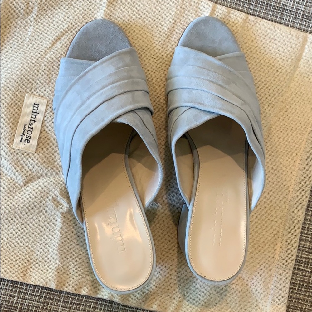 ANTHROPOLOGIE MINT & ROSE Agatha Adriatico heel - Picture 5 of 10